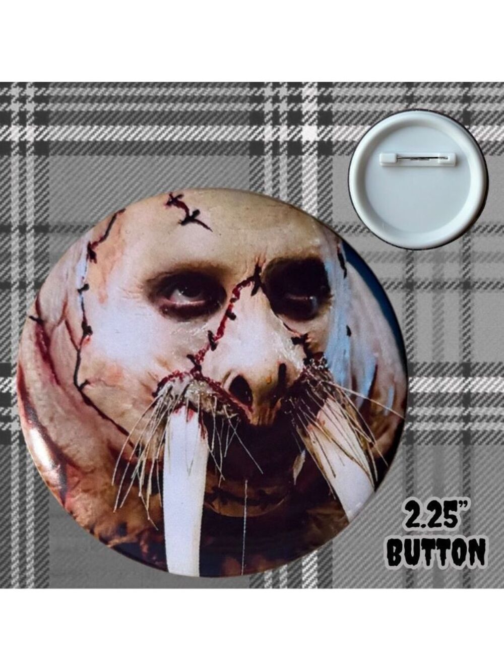 Tusk Wallace 2.25” Button
